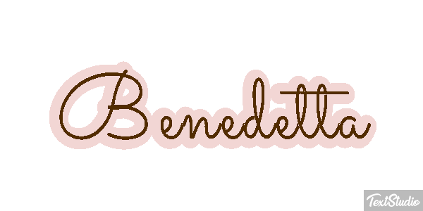Benedetta テキスト効果