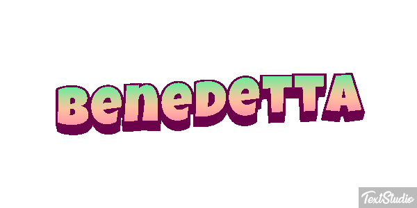 Benedetta テキスト効果