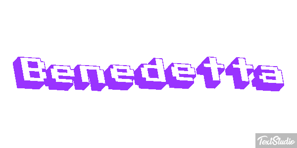 Benedetta テキスト効果