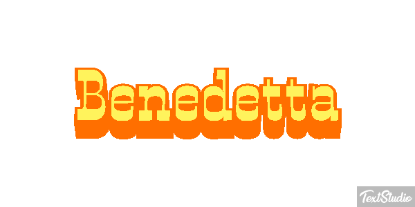 Benedetta テキスト効果