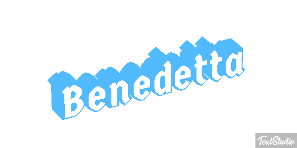 Benedetta テキスト効果