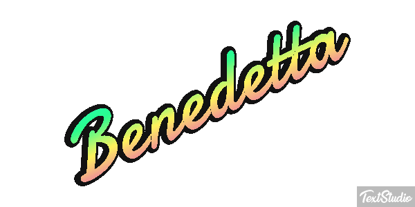Benedetta テキスト効果