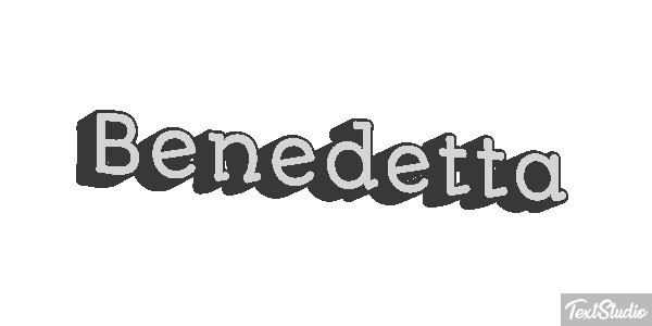 Benedetta テキスト効果