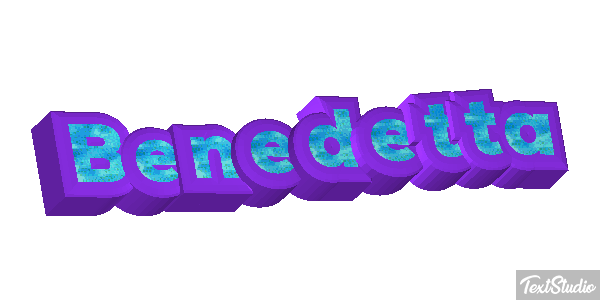 Benedetta テキスト効果