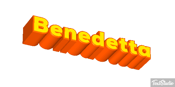 Benedetta テキスト効果