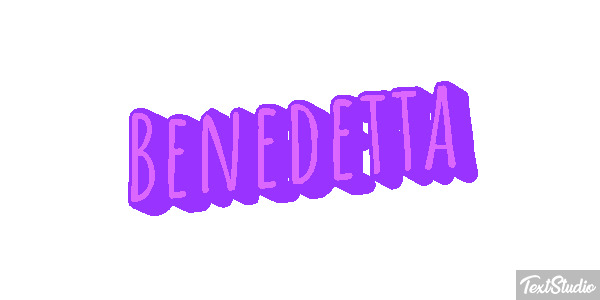 Benedetta テキスト効果