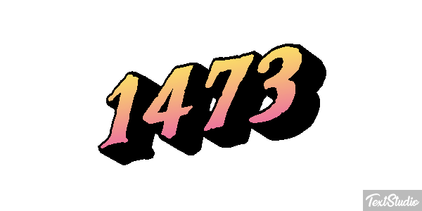 1473 テキスト効果