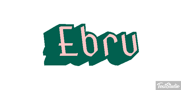 Ebru Texteffekt