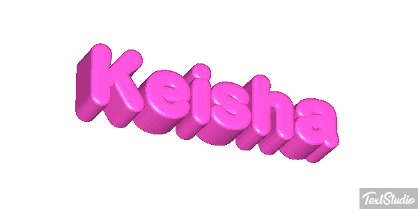 Keisha Tekst effect