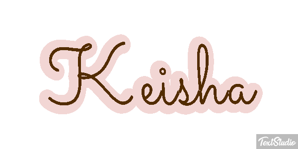 Keisha Tekst effect