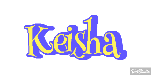 Keisha Tekst effect
