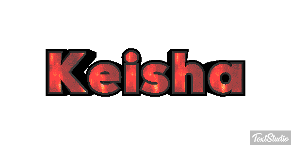 Keisha Tekst effect