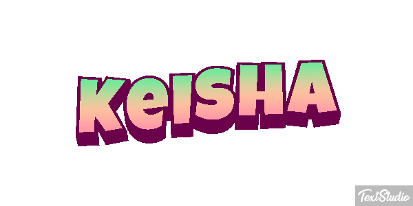 Keisha Tekst effect