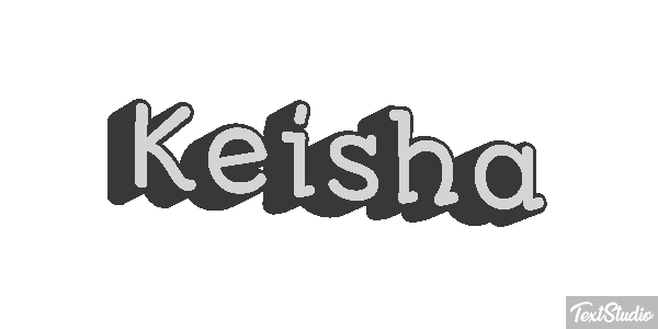 Keisha Tekst effect