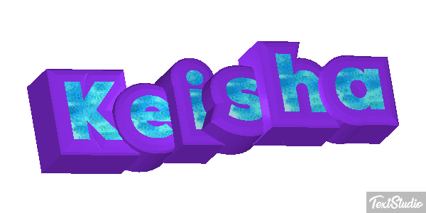 Keisha Tekst effect