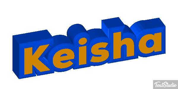 Keisha Tekst effect