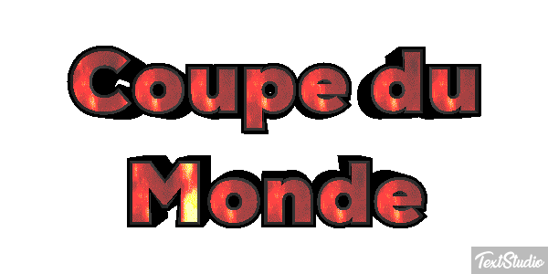 Coupe du Monde Efecto de texto