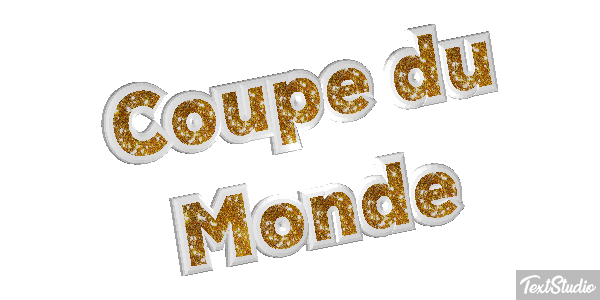 Coupe du Monde Efecto de texto