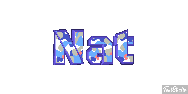 Nat Efecto de texto