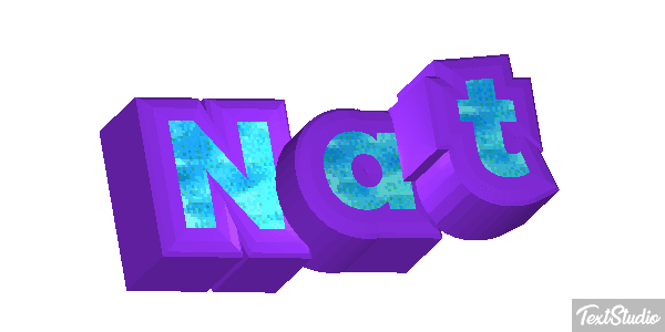 Nat Efecto de texto