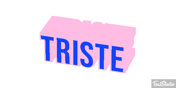 Triste Text effect