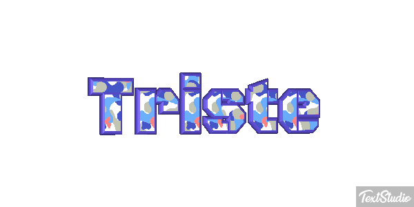 Triste Text effect