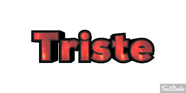 Triste Text effect