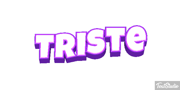 Triste Text effect