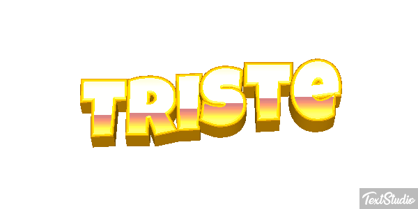 Triste Text effect