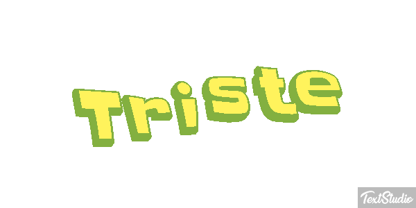 Triste Text effect