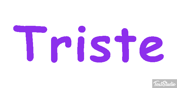 Triste Text effect