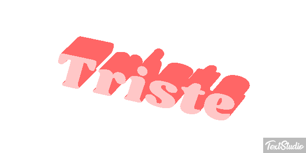 Triste Text effect