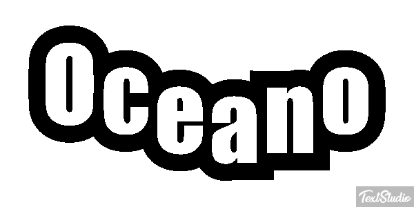 Oceano Текстовый эффект