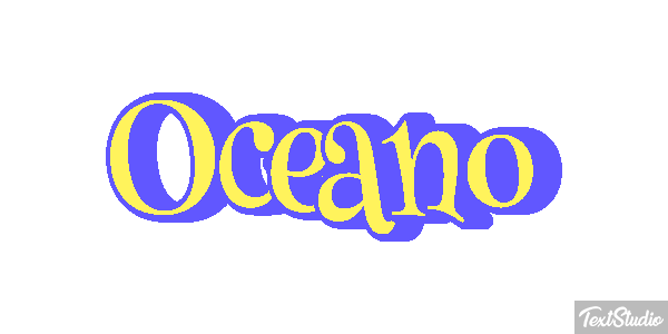 Oceano Текстовый эффект