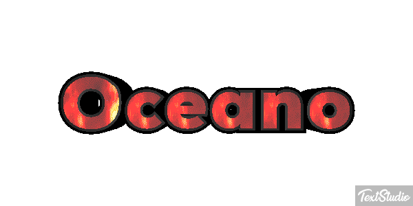 Oceano Текстовый эффект
