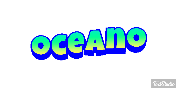 Oceano Текстовый эффект