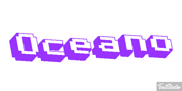 Oceano Текстовый эффект