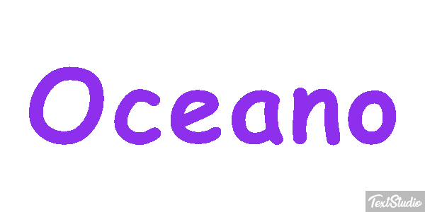 Oceano Текстовый эффект