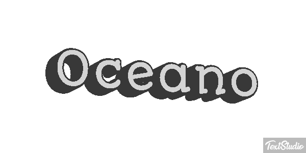Oceano Текстовый эффект