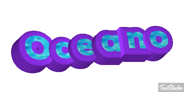 Oceano Текстовый эффект
