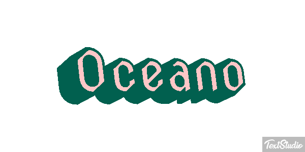 Oceano Текстовый эффект