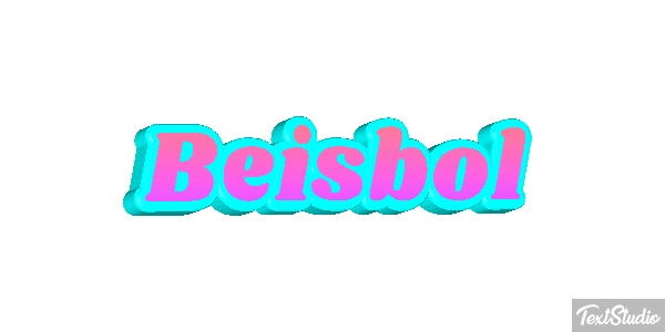 Béisbol Efecto de texto