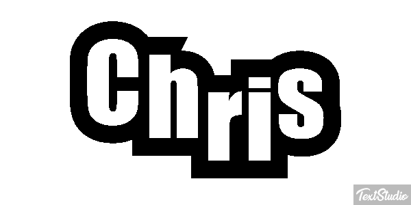 Chris Text effect