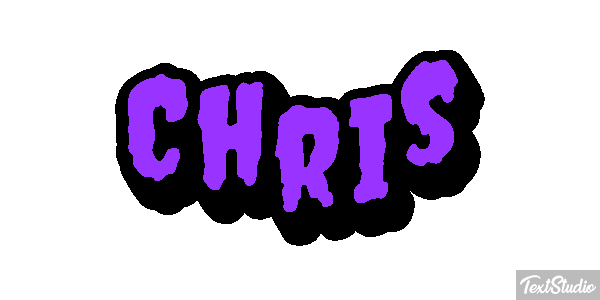 Chris Text effect
