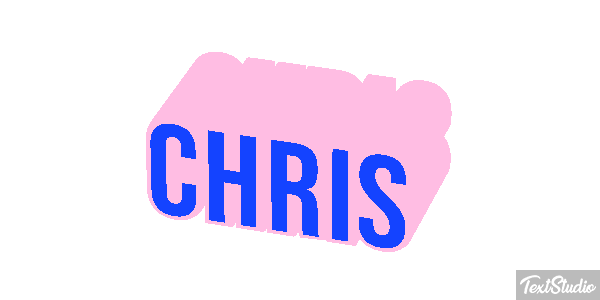Chris Text effect