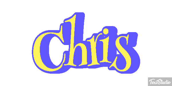 Chris Text effect