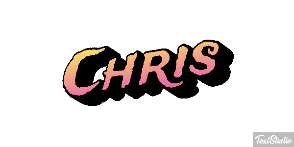 Chris Text effect