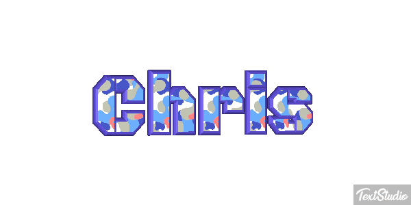 Chris Text effect