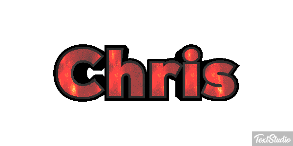 Chris Text effect