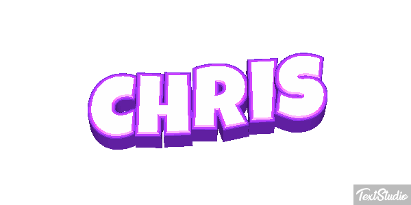 Chris Text effect